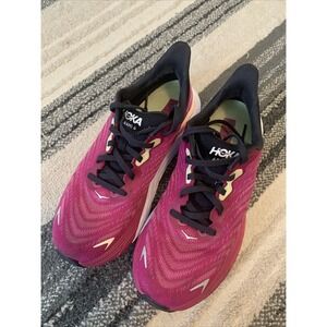 Hoka one one arahi 6 fuchsia pink Running sneakers Shoes 1123195 FFIR womens 7.5